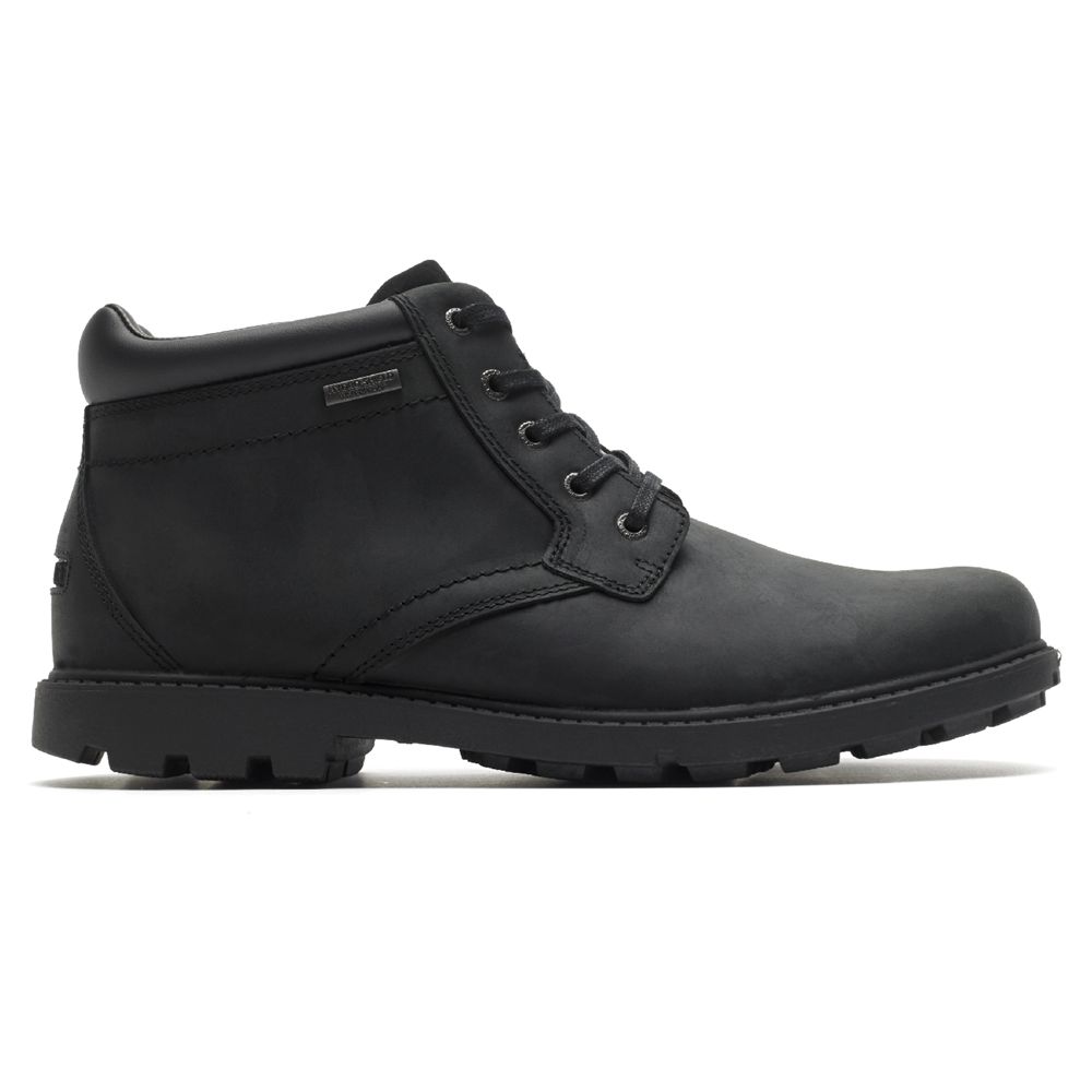 Stivali Rockport Uomo - Storm Surge Plain Toe - Nere - RNGXKCZ-21